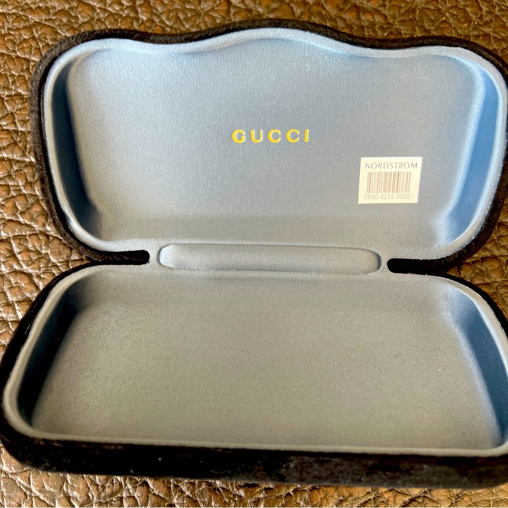 Authentic Gucci Hard Clamshell Large Sunglass Cas… - image 1